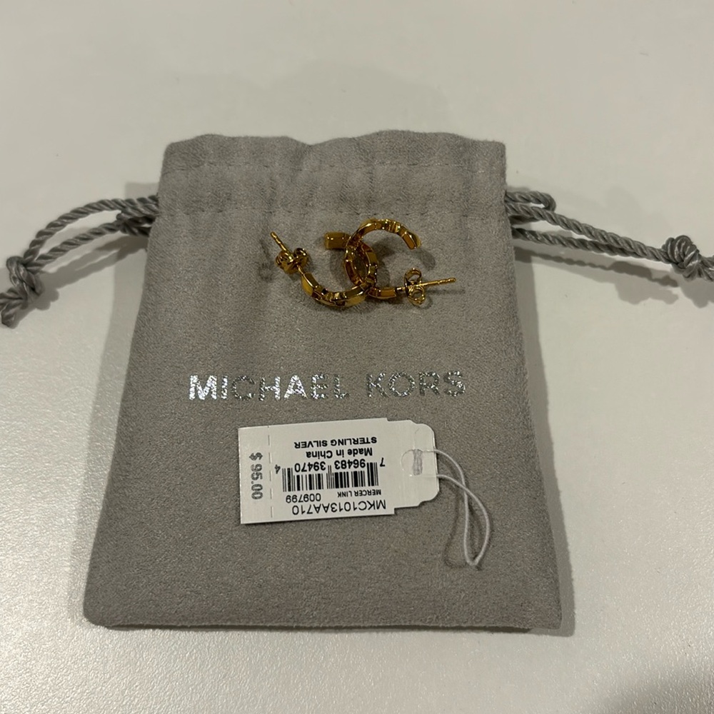 Michael Kors Gold Earrings
